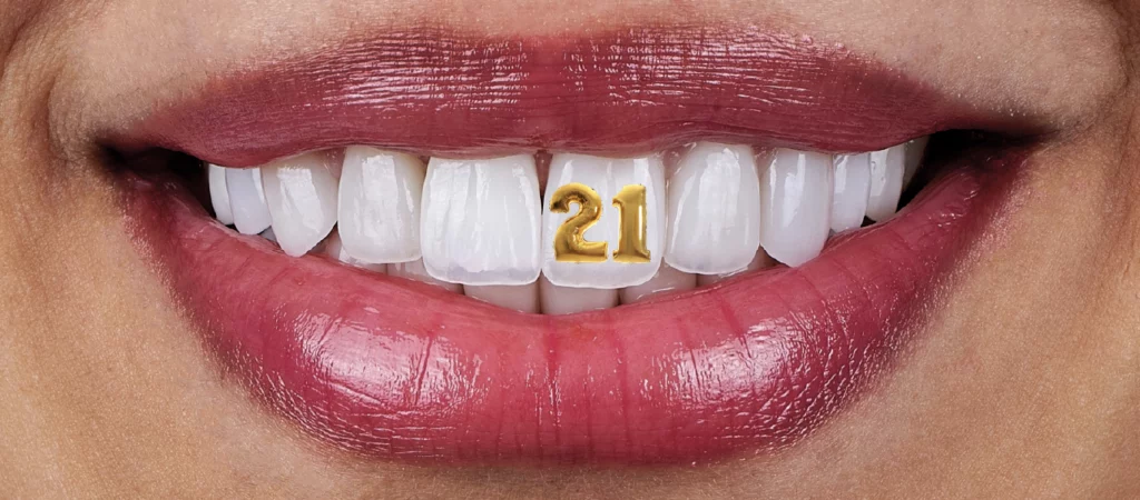 saúde oral aos 21 anos